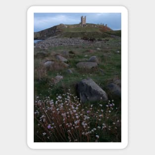 Dunstanburgh Castle, Northumberland Sticker